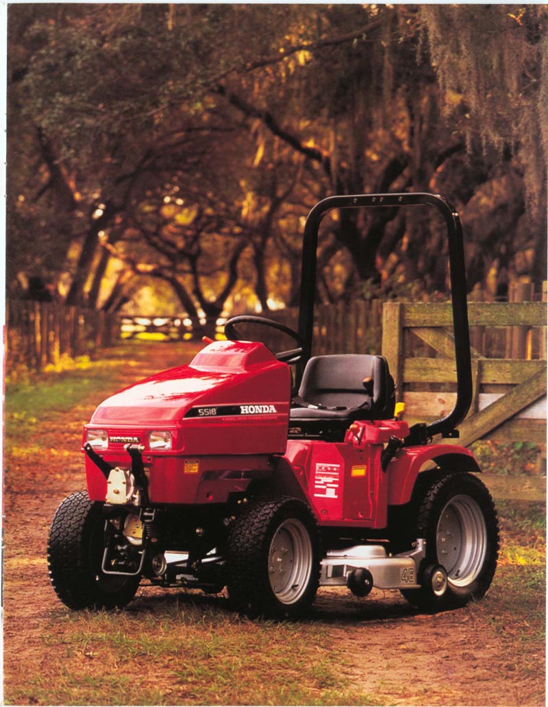 Factory Original Honda H5518 & H5013 Multi-Purpose Tractor Brochure page 5