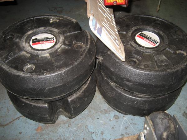 Used Wheel Weights for Honda RT5000, H5013, or H5518 Tractor