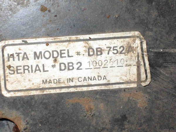 Slightly Used 46" Dozer Blade #7 for Honda RT5000, H5013, or H5518 Tractor