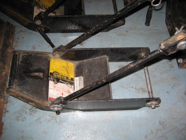 Used Front Quick Hitch #4 for Honda RT5000, H5013, or H5518 Tractor